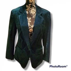 FREE PEOPLE womens tailored velvet M sized evening blazer